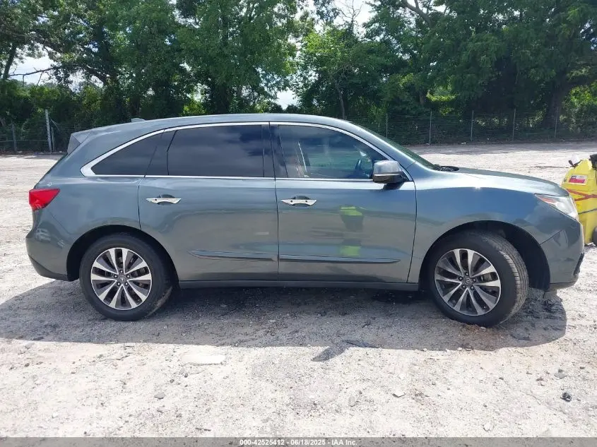 2015 ACURA MDX TECHNOLOGY PKG W/ENTERTAINMENT PKG