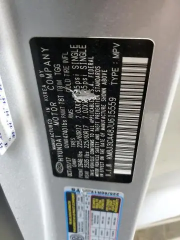 2018 HYUNDAI TUCSON SEL