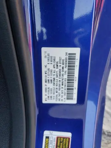 2017 HONDA ACCORD LX-S  