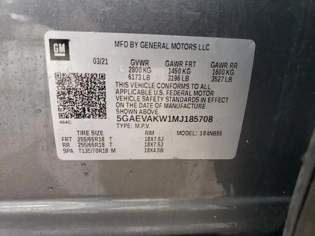 2021 BUICK ENCLAVE ESSENCE  