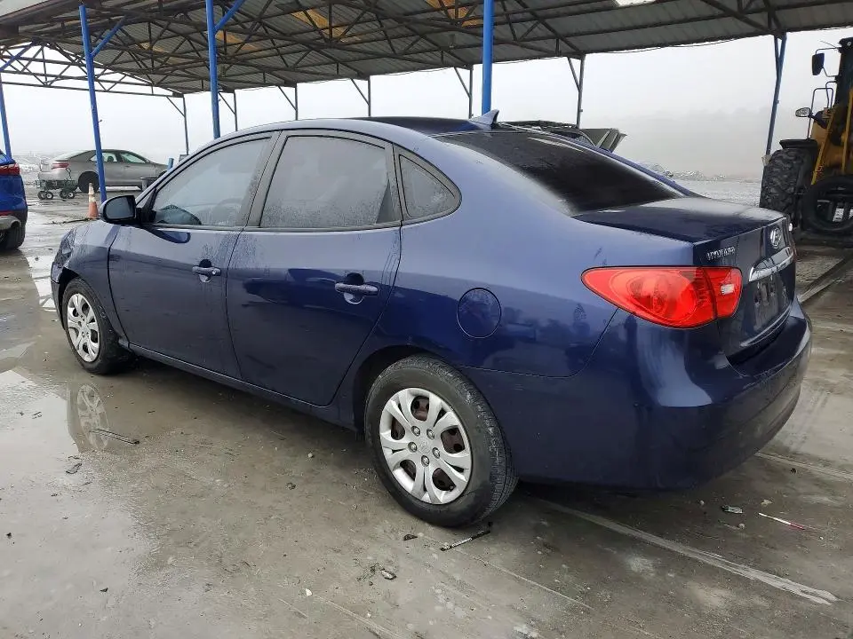 2010 HYUNDAI ELANTRA BLUE  
