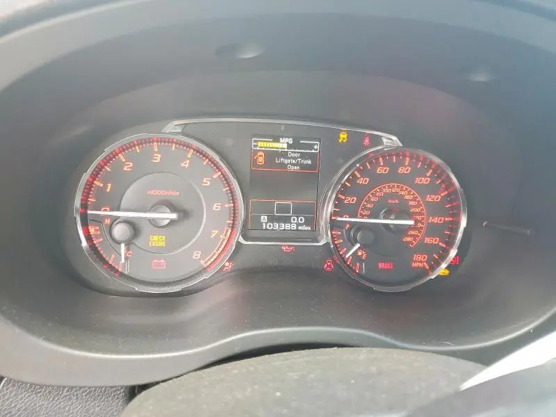 2017 SUBARU WRX   