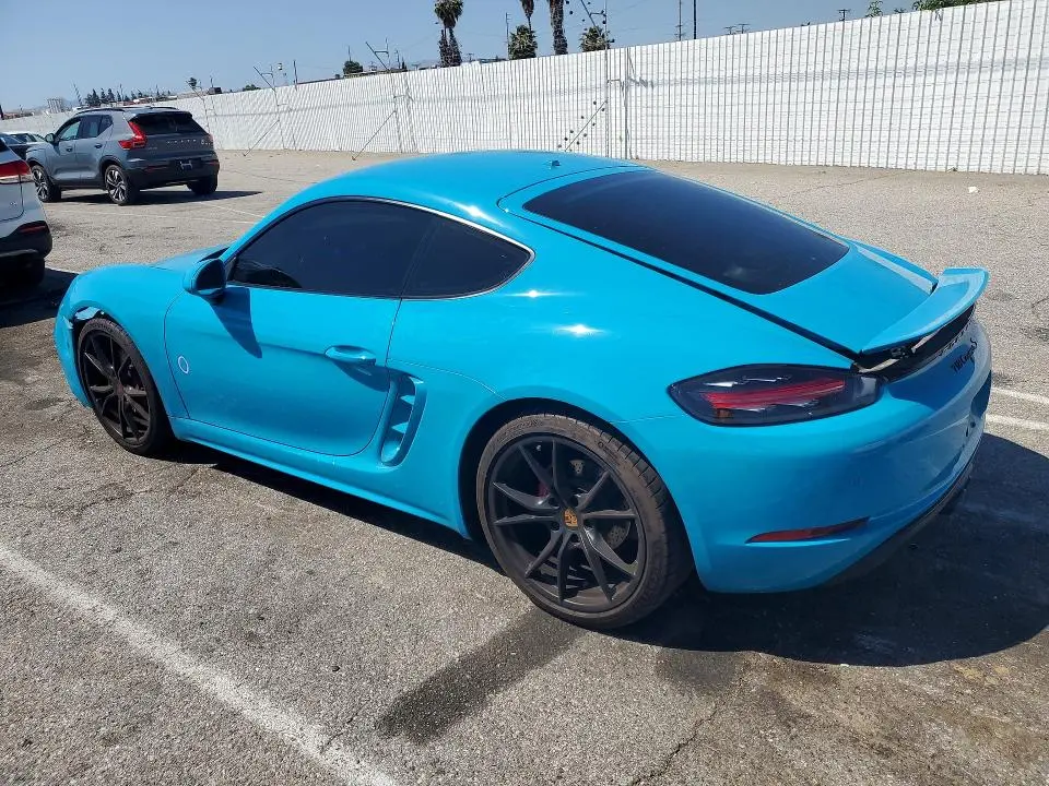2018 PORSCHE CAYMAN S  