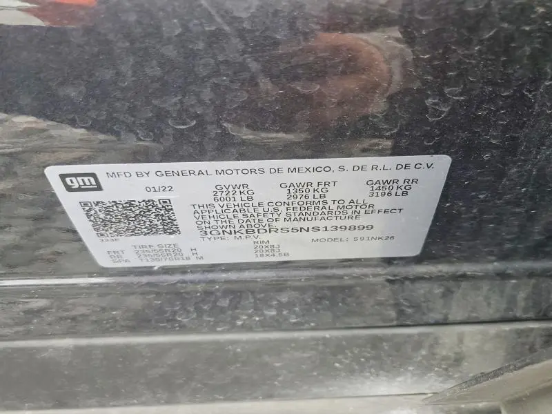 2022 CHEVROLET BLAZER 3LT  