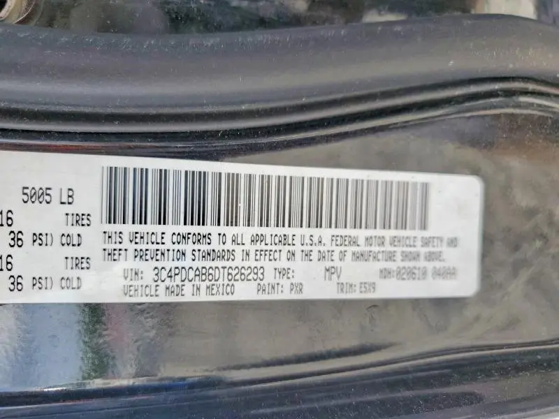 2013 DODGE JOURNEY SE  