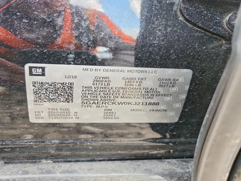 2019 BUICK ENCLAVE PREMIUM  