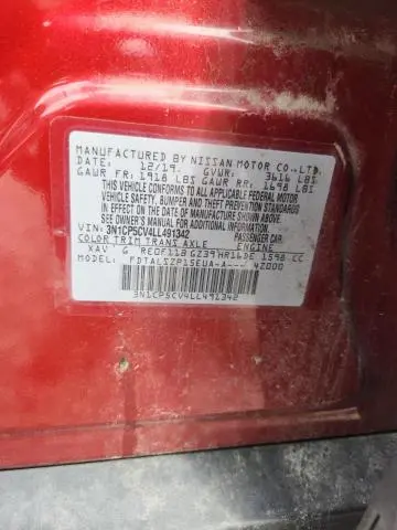 2020 NISSAN KICKS SV  