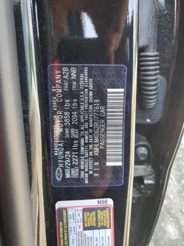 2024 HYUNDAI ELANTRA SEL  