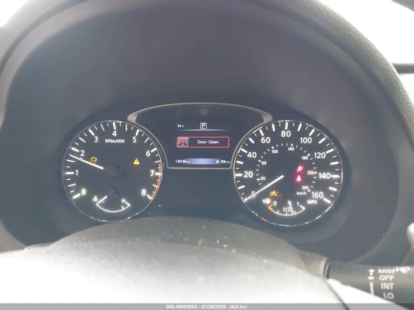 2018 NISSAN ALTIMA 2.5 SR