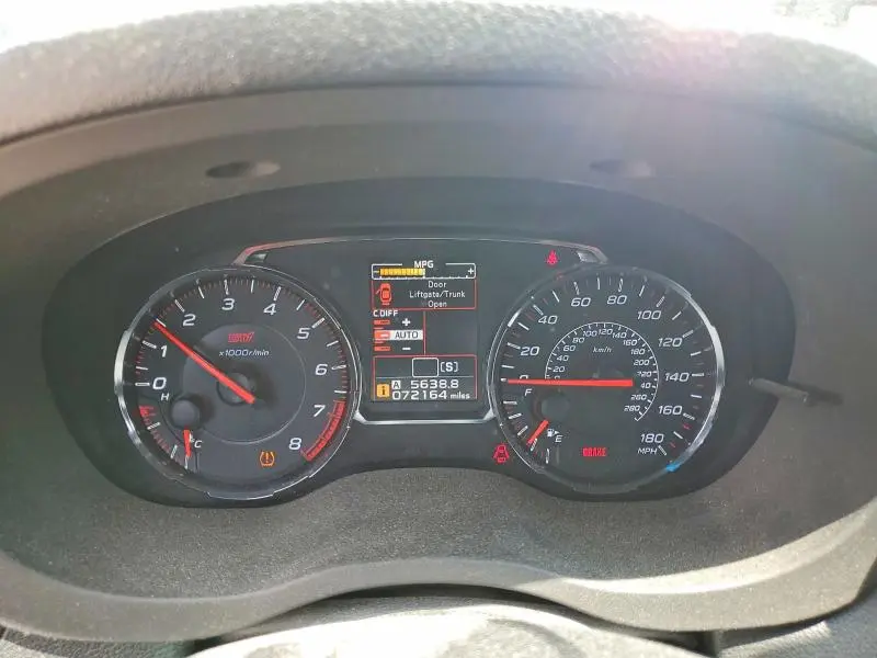 2018 SUBARU WRX STI  