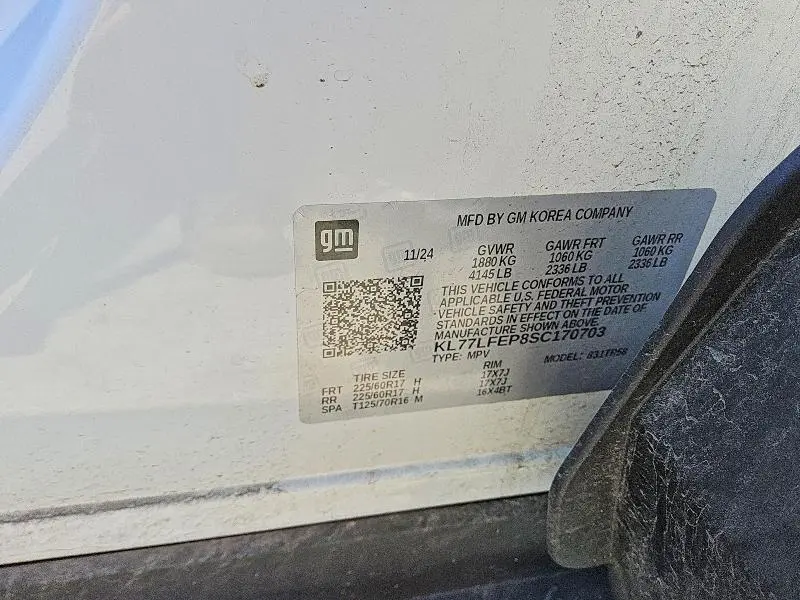 2025 CHEVROLET TRAX LS  