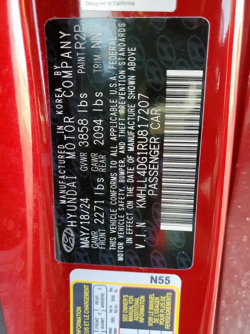 2024 HYUNDAI ELANTRA SE  