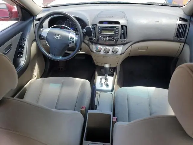 2010 HYUNDAI ELANTRA BLUE  
