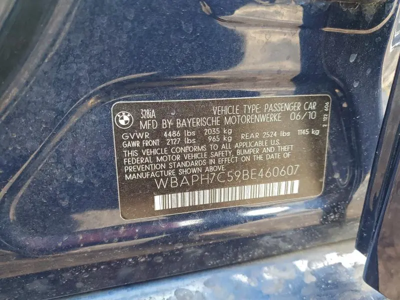 2011 BMW 328 I  