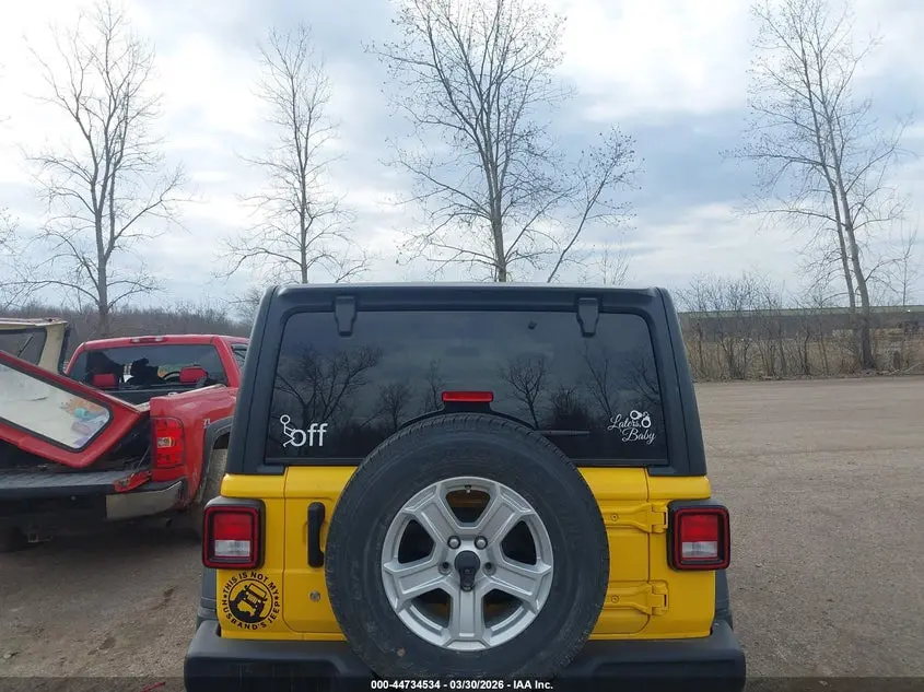 2018 JEEP WRANGLER UNLIMITED SPORT S 4X4