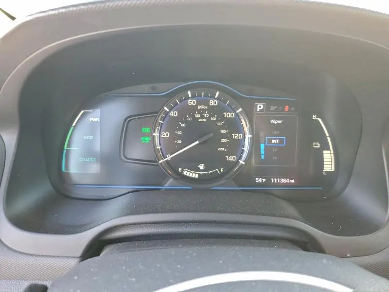 2017 HYUNDAI IONIQ BLUE  