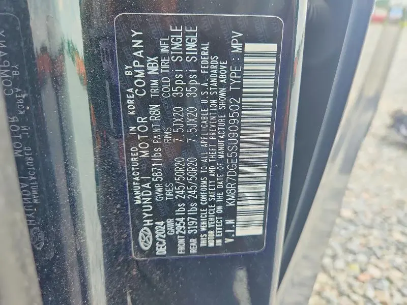 2025 HYUNDAI PALISADE CALLIGRAPHY  