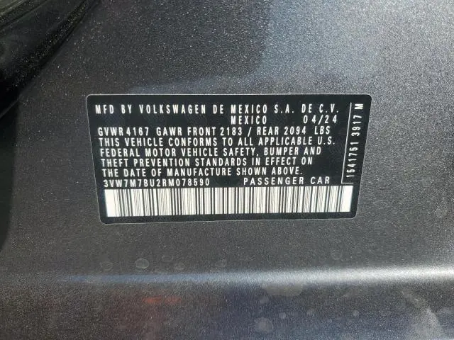 2024 VOLKSWAGEN JETTA SE  