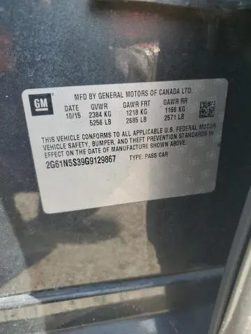 2016 CADILLAC XTS LUXURY COLLECTION  