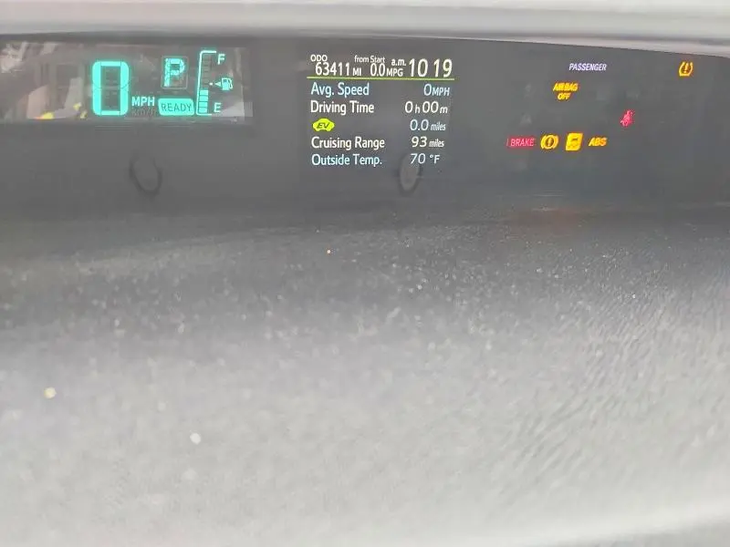 2012 TOYOTA PRIUS C TWO  