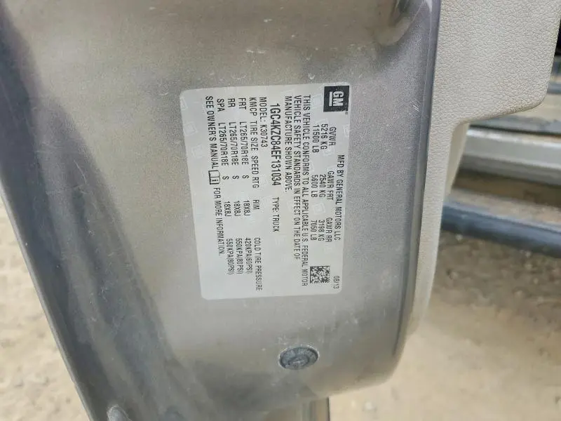 2014 CHEVROLET SILVERADO K3500  