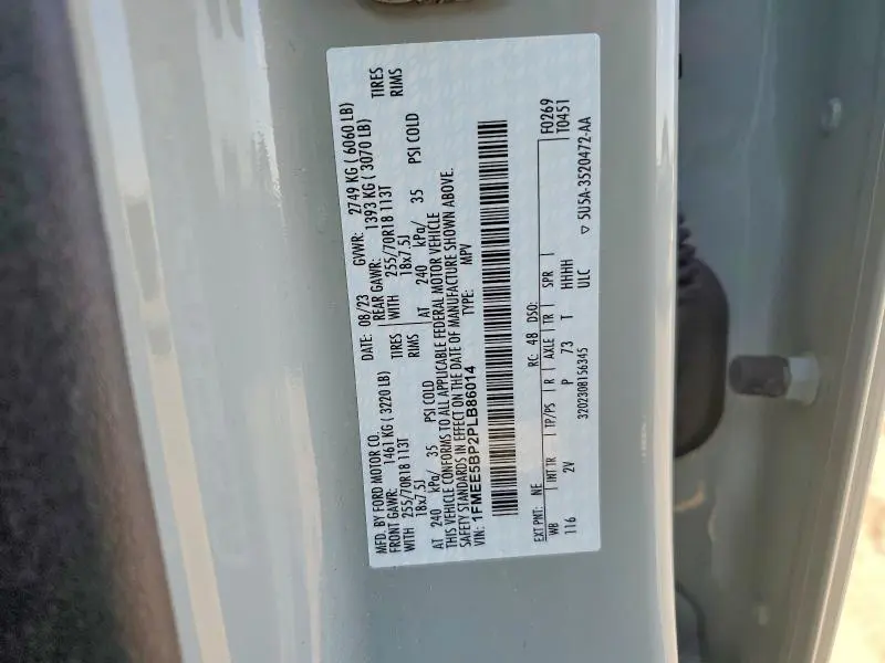 2023 FORD BRONCO BASE  