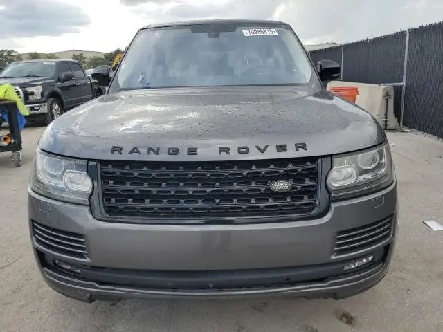 2016 LAND ROVER RANGE ROVER SUPERCHARGED  