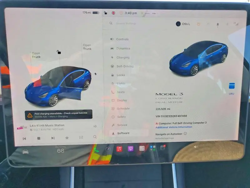 2019 TESLA MODEL 3   