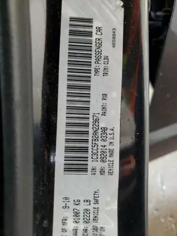 2010 CHRYSLER SEBRING LIMITED  