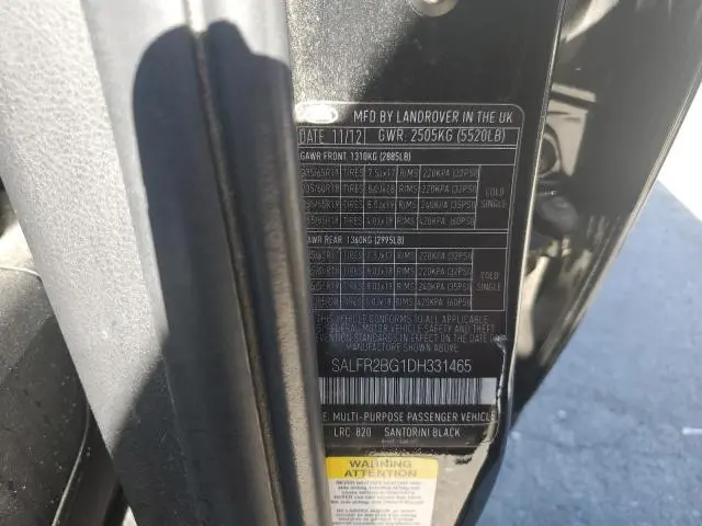 2013 LAND ROVER LR2 HSE  