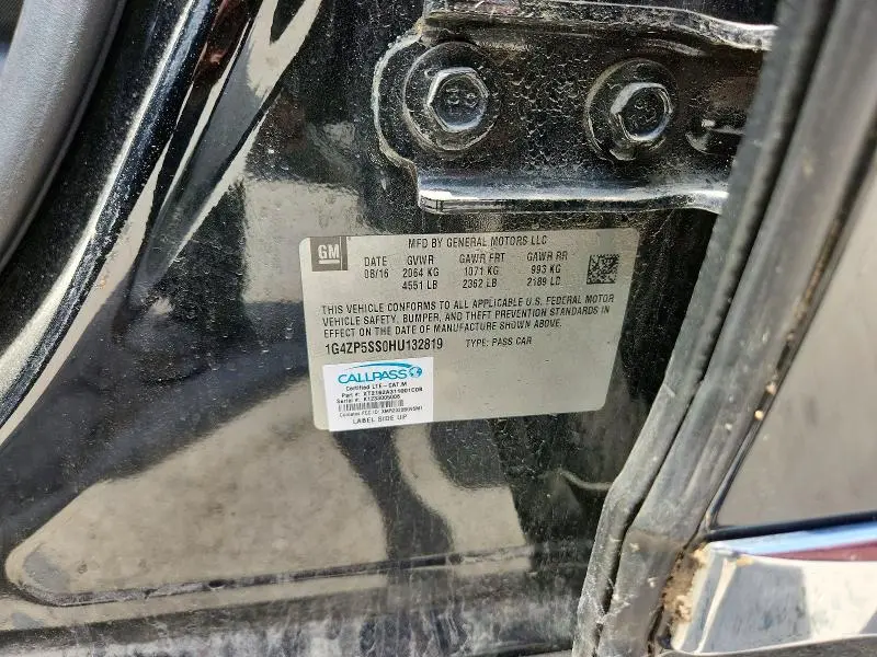 2017 BUICK LACROSSE ESSENCE  