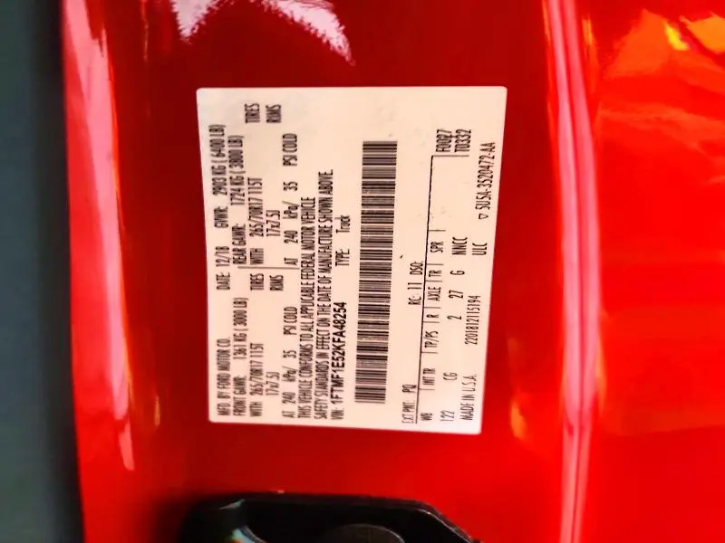 2019 FORD F150   