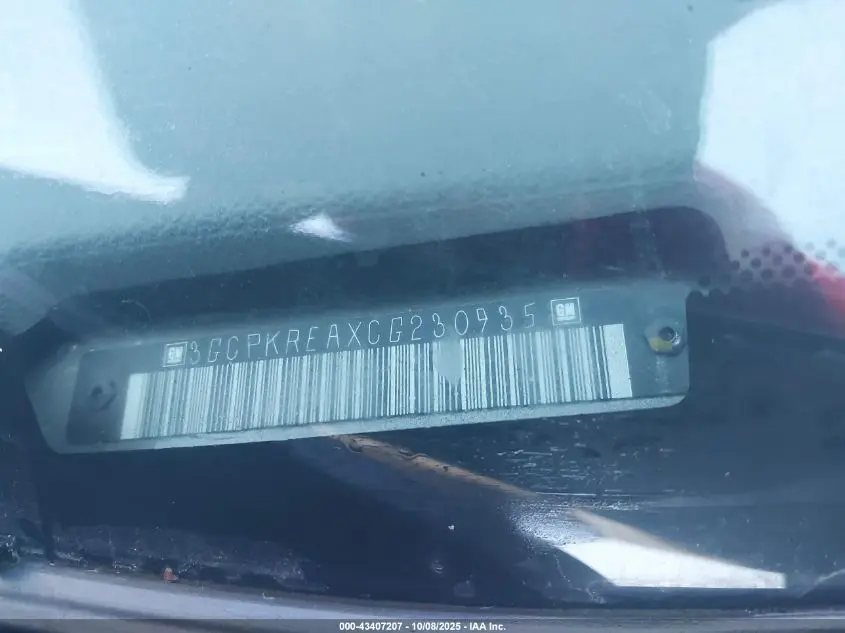 2012 CHEVROLET SILVERADO 1500 LS