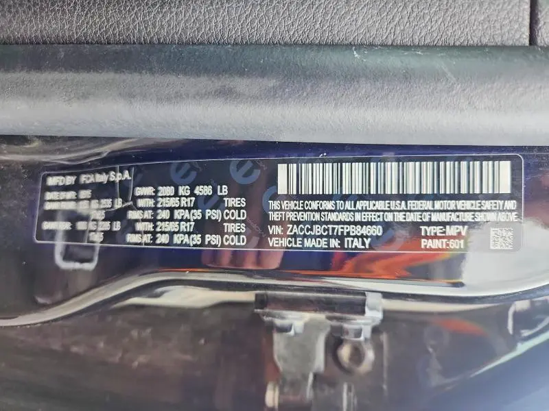 2015 JEEP RENEGADE TRAILHAWK  