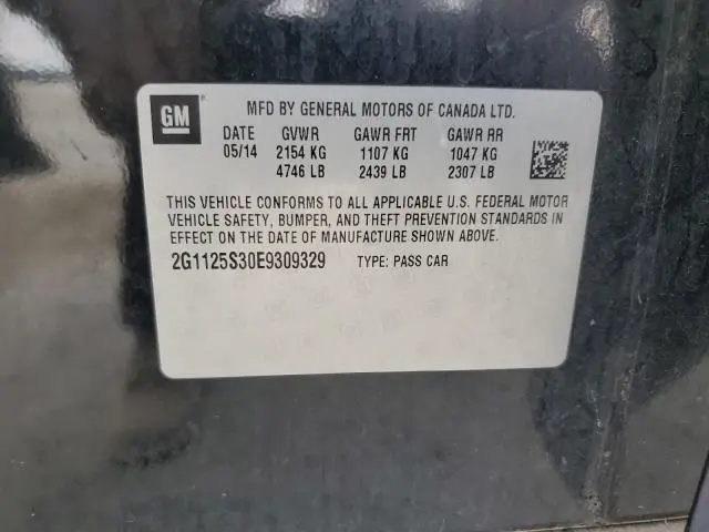 2014 CHEVROLET IMPALA LT