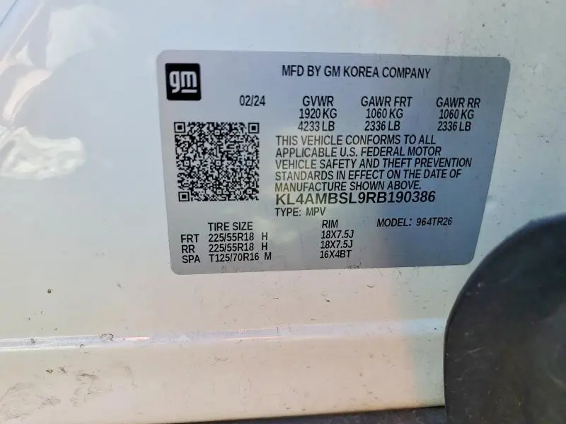 2024 BUICK ENCORE GX PREFERRED  