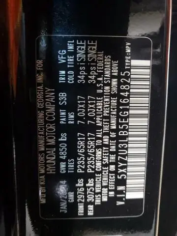 2014 HYUNDAI SANTA FE SPORT   