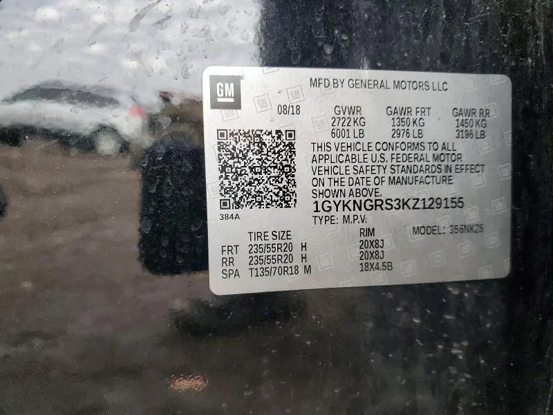 2019 CADILLAC XT5 PLATINUM  