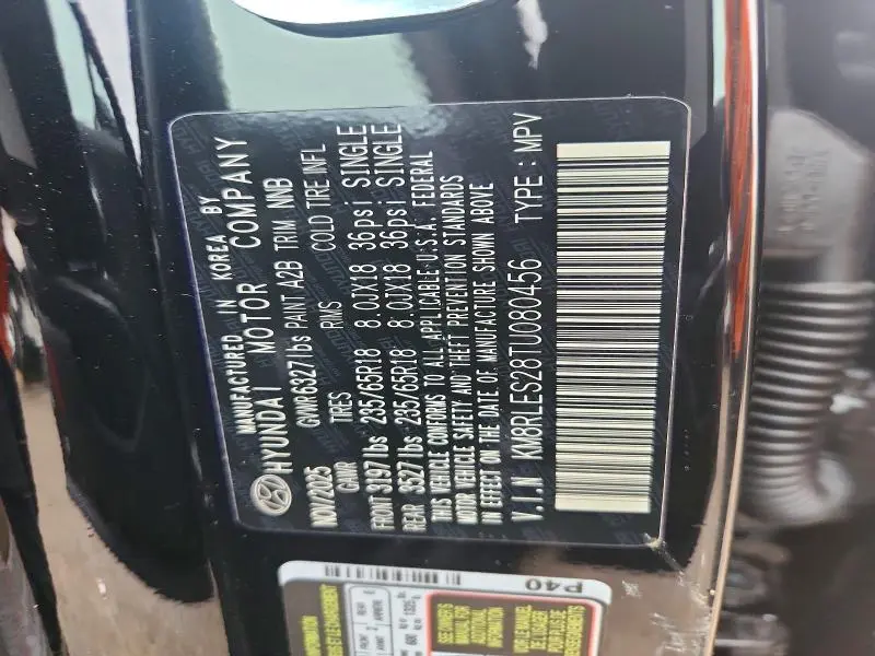 2026 HYUNDAI PALISADE SEL  