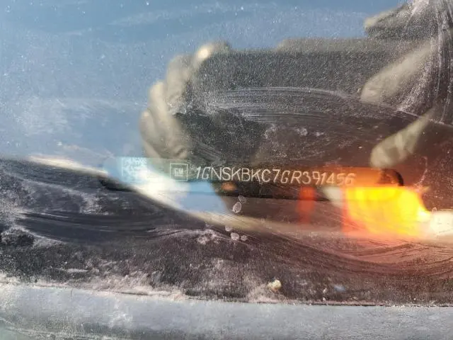 2016 CHEVROLET TAHOE K1500 LT  