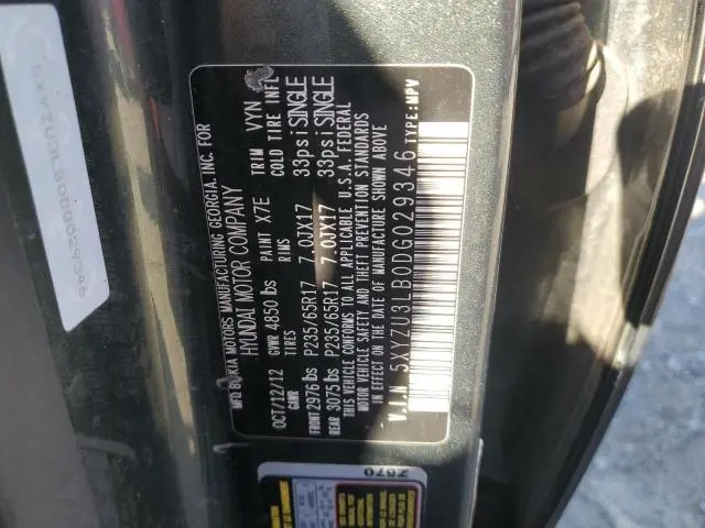 2013 HYUNDAI SANTA FE SPORT   