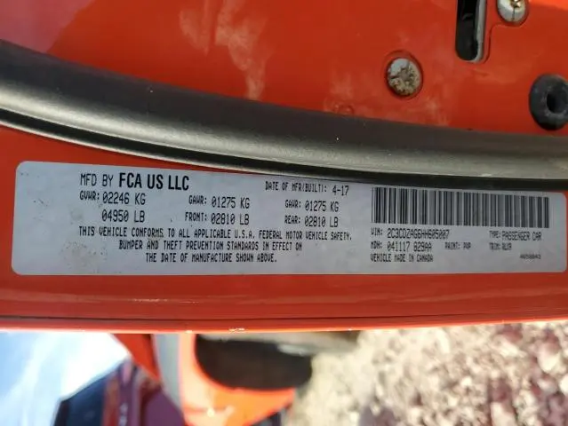 2017 DODGE CHALLENGER SXT  