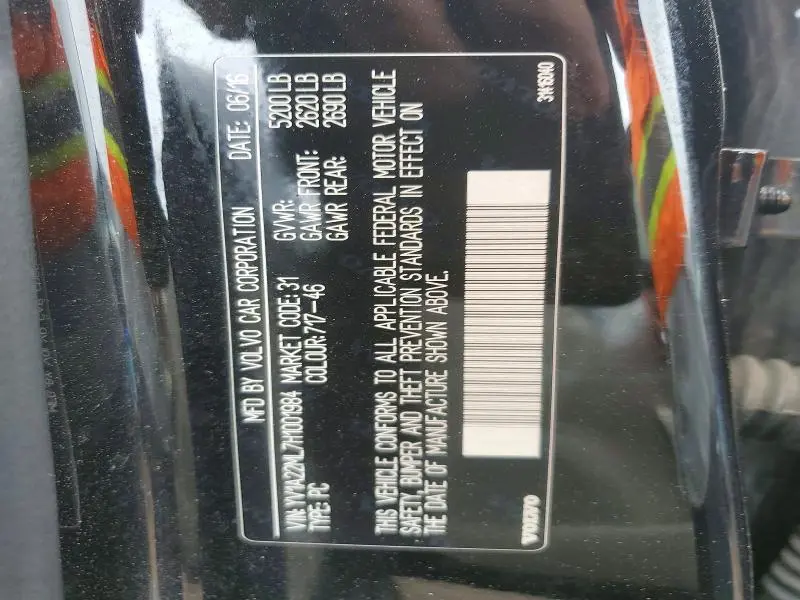 2017 VOLVO S90 T6 INSCRIPTION  