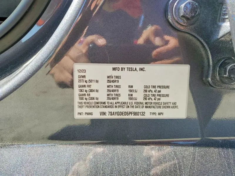 2023 TESLA MODEL Y   