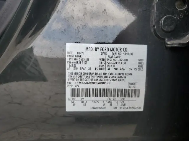 2023 FORD EXPLORER TIMBERLINE  