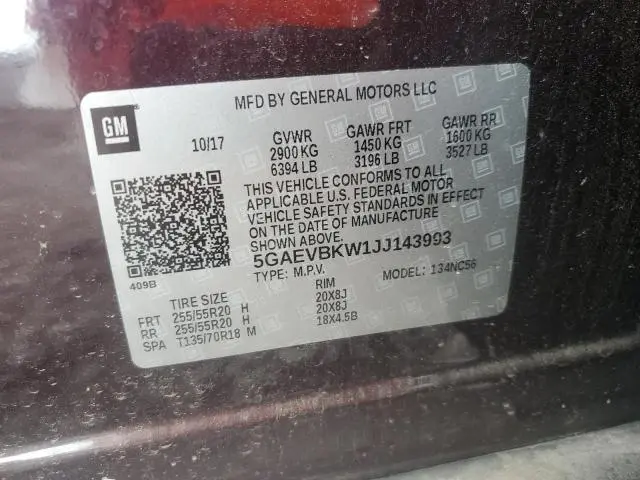 2018 BUICK ENCLAVE PREMIUM  