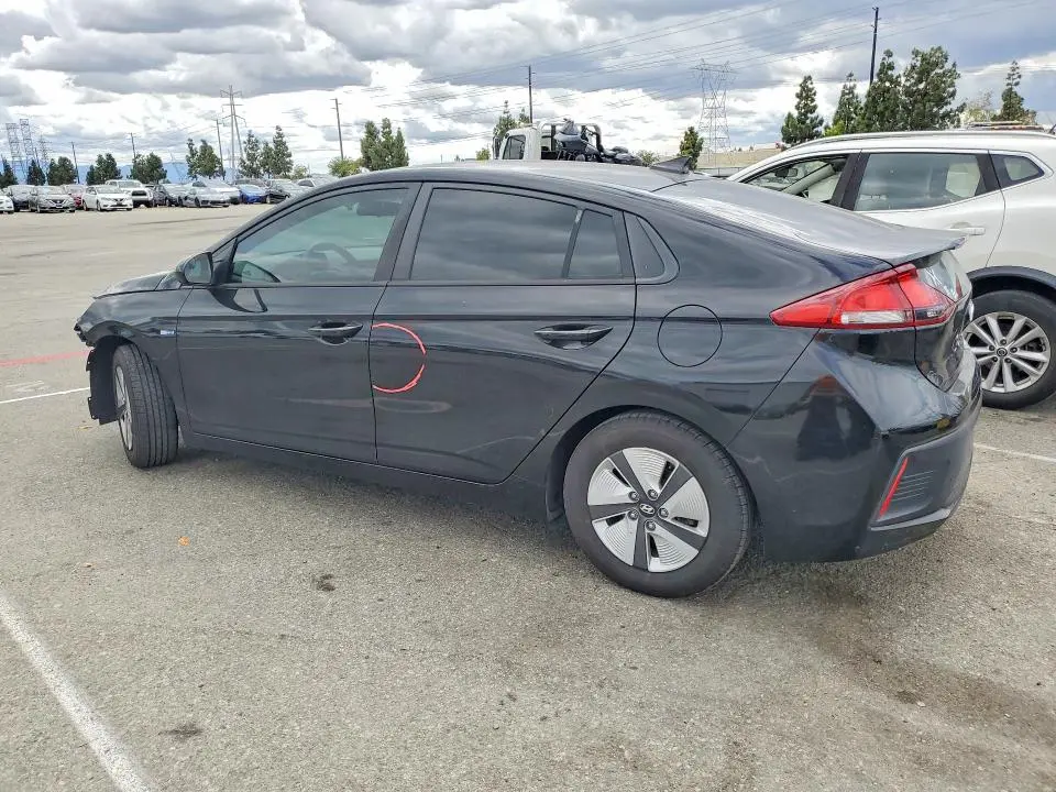 2017 HYUNDAI IONIQ BLUE  