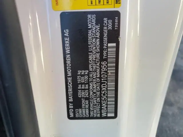 2013 BMW 328 I SULEV  