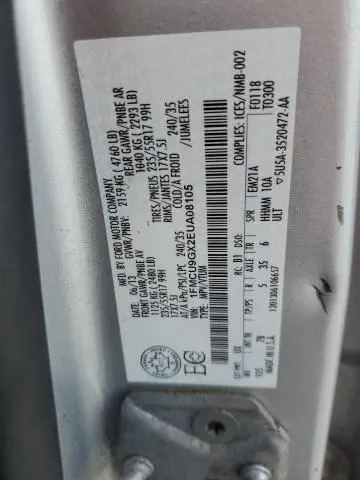 2014 FORD ESCAPE SE  