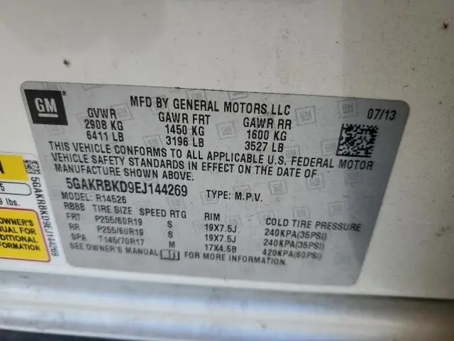 2014 BUICK ENCLAVE